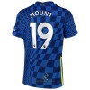 Officiële Voetbalshirt Chelsea Mason Mount 19 Thuis 2021-22 - Heren